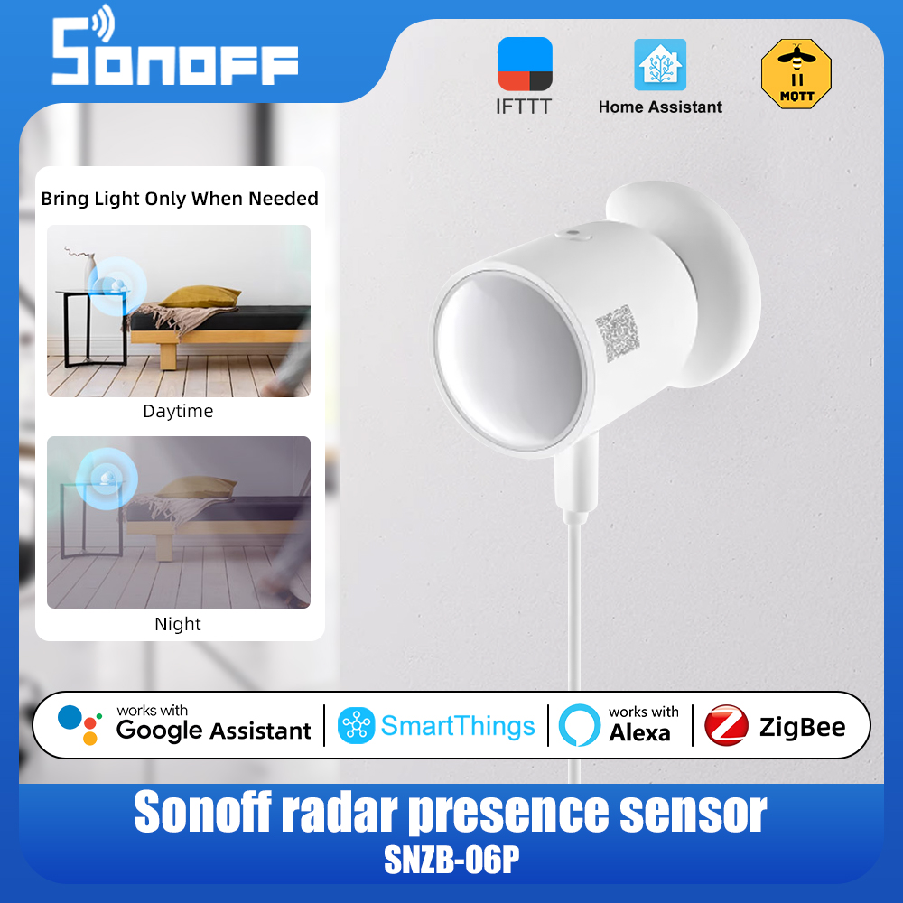 Home Automation Ideas - SONOFF SNZB 06P Zigbee Human Presence