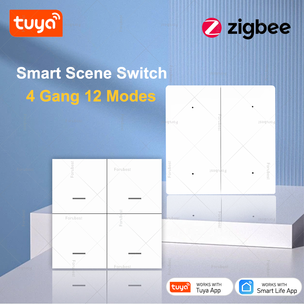 Home Automation Ideas - Tuya Zigbee Smart Scene Switch 12