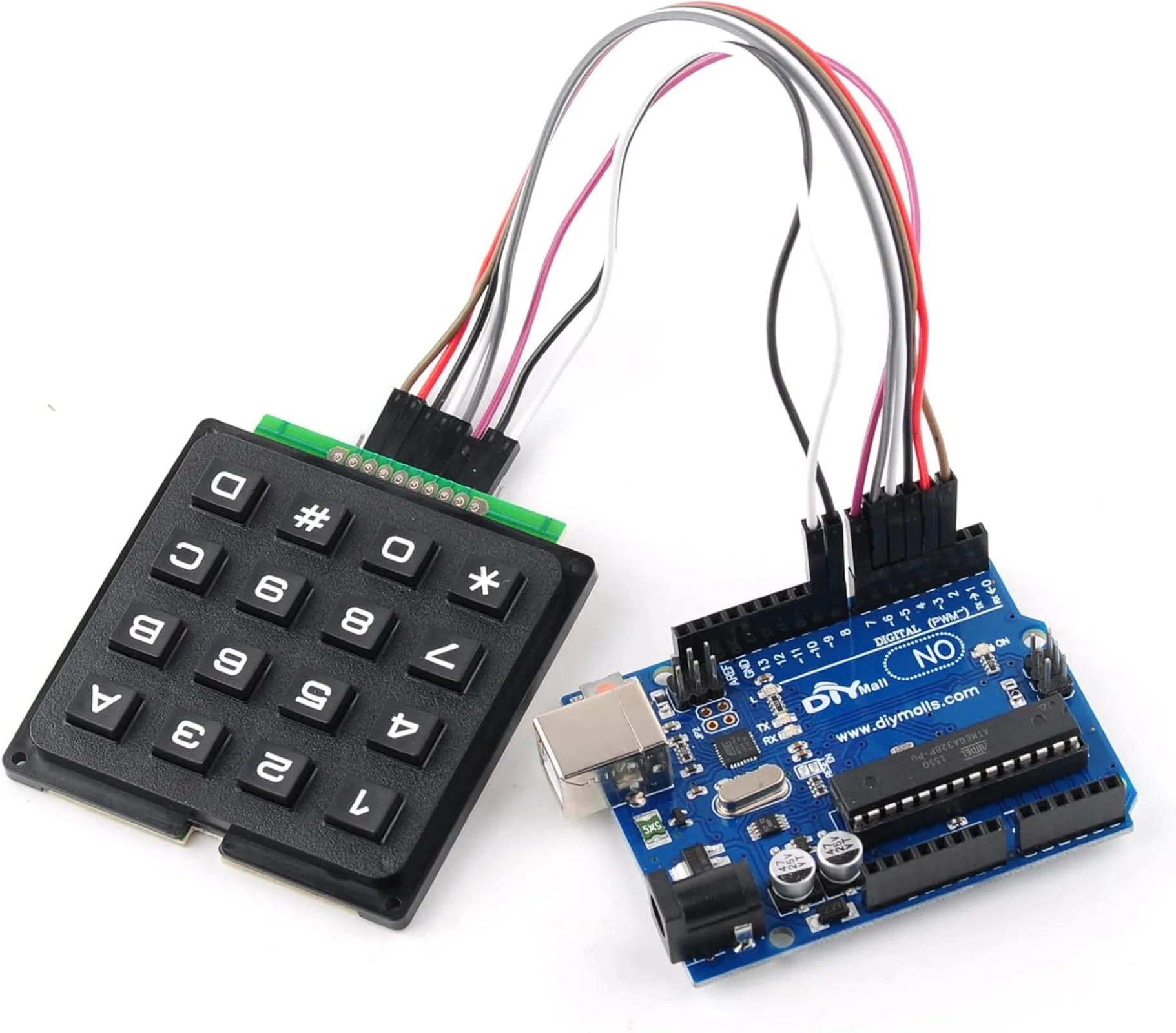 4x4 Matrix Membrane Keypad 16  – обзор и цена Home Automation Arduino