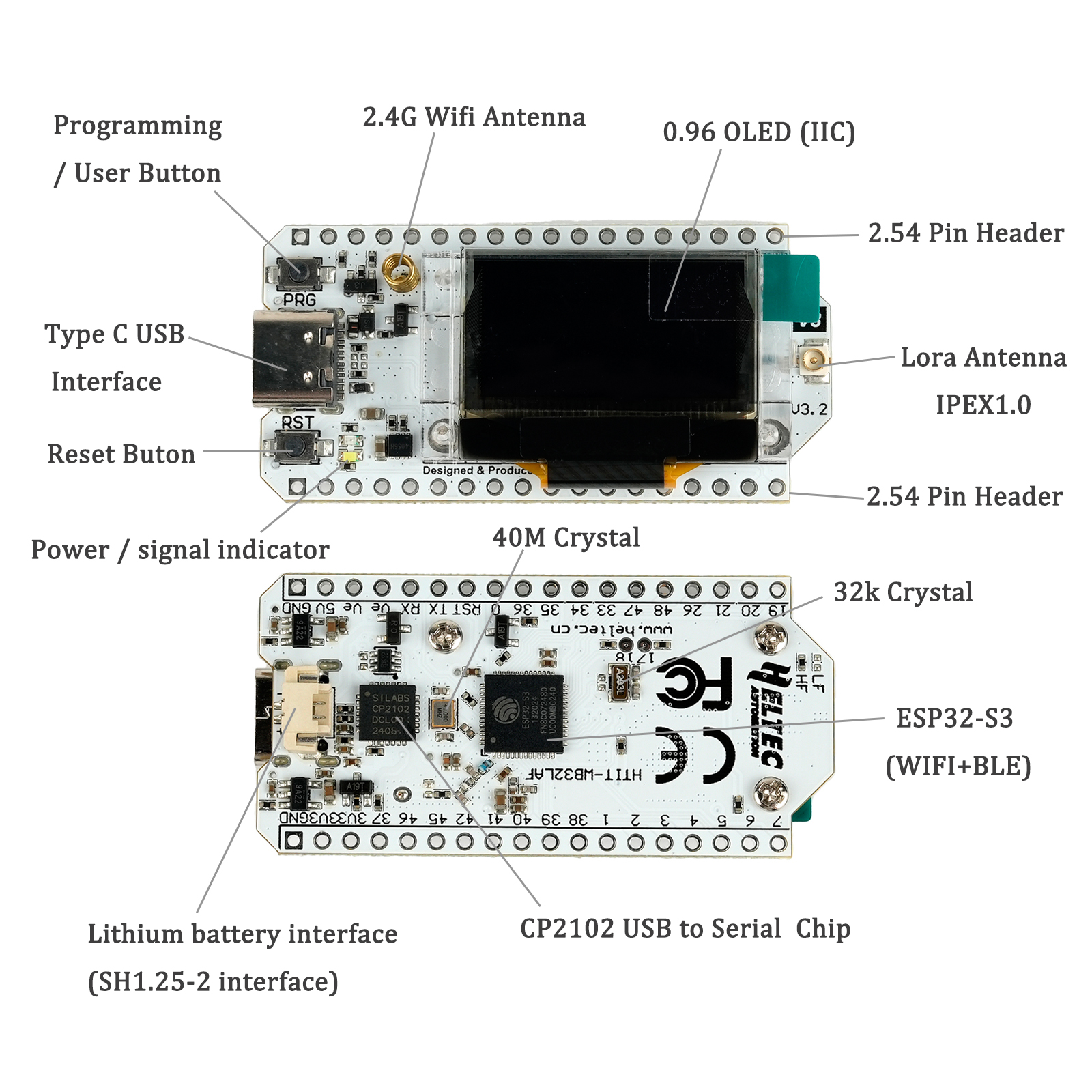 2Sets LoRa32 V3 868MHz 915MHz  – обзор и цена Smart Home Automation Diy