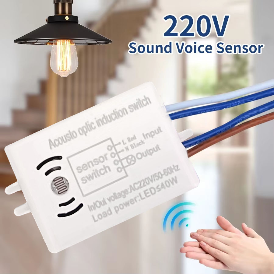 Sound Voice Sensor Switch Smar – обзор и цена Home Automation Industry