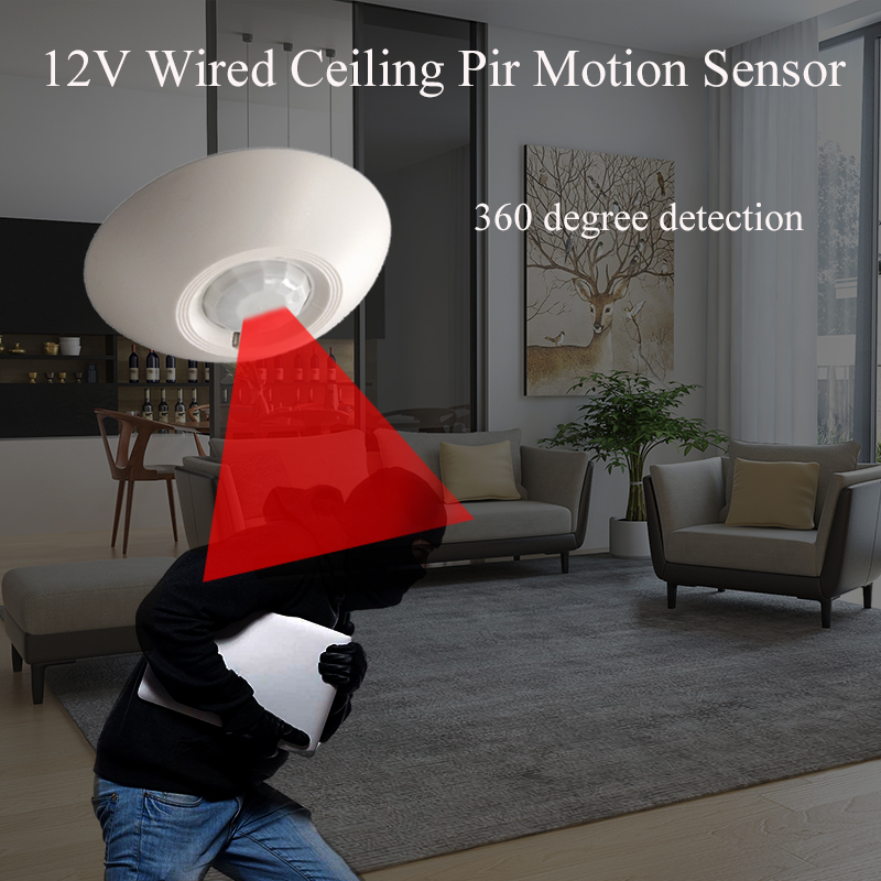 12V Wired PIR Motion Sensor Ce – обзор и цена Motion Sensor Pir Wired