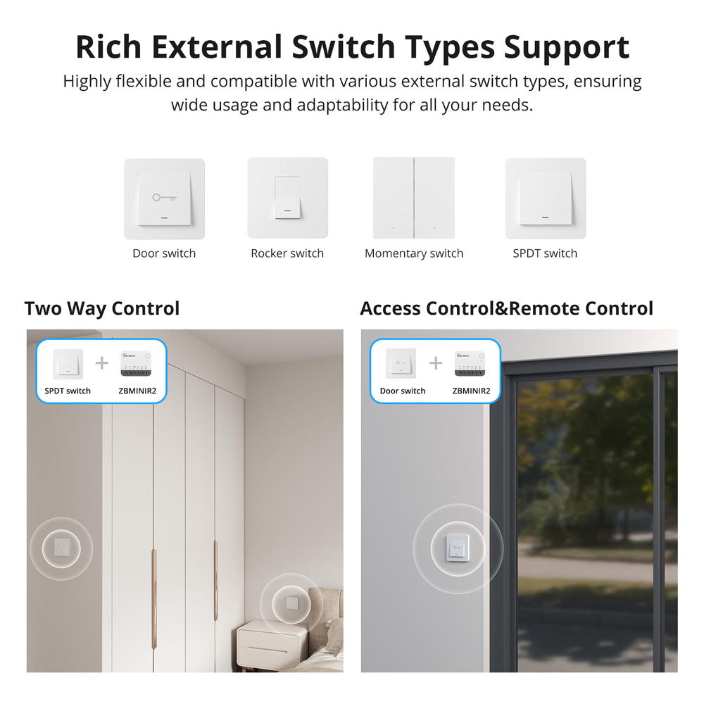 SONOFF ZBMINIR2 Zigbee Smart S – обзор и цена Sonoff Basic Switch
