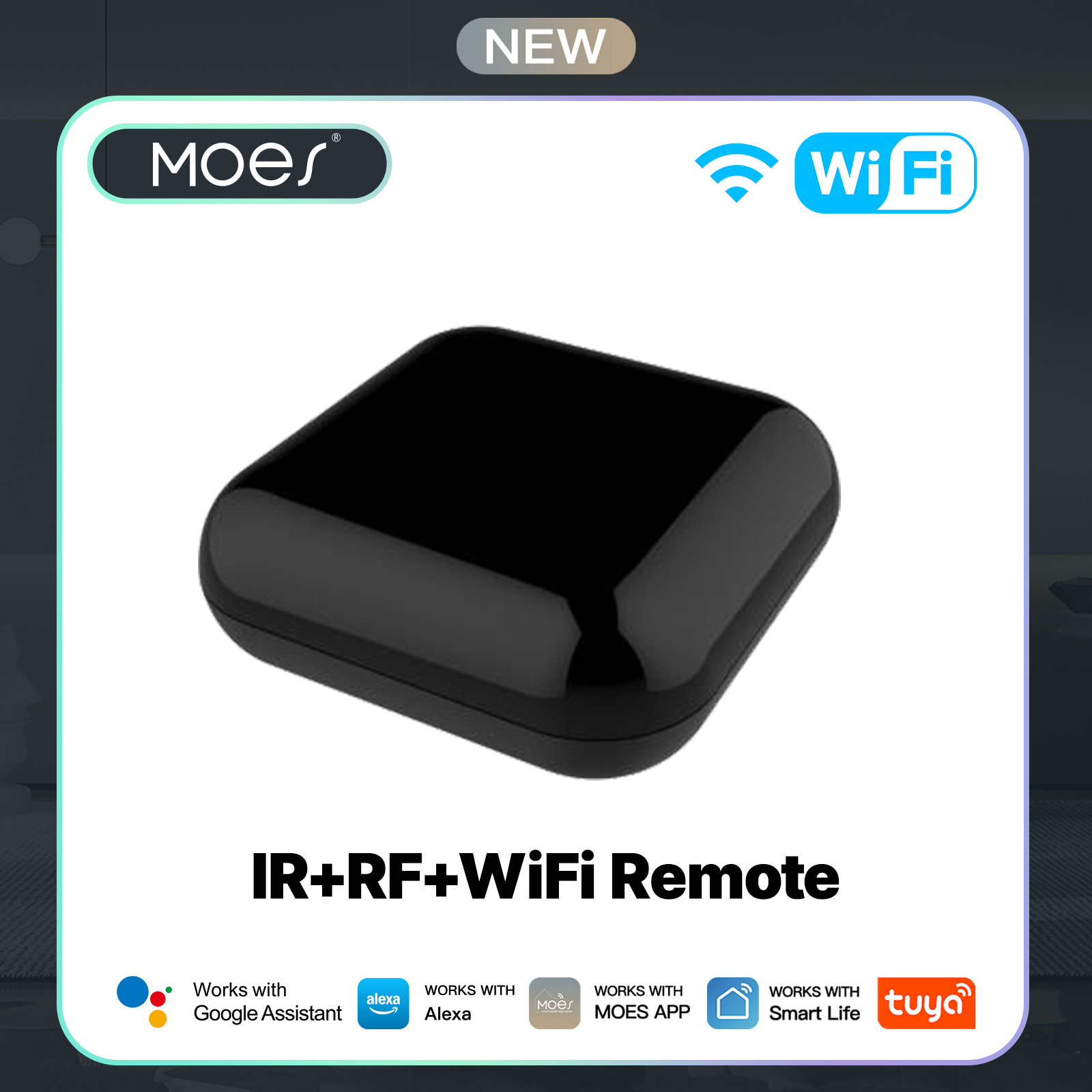 MOES Tuya WiFi IR RF Remote fo – обзор и цена Ir Blaster Universal