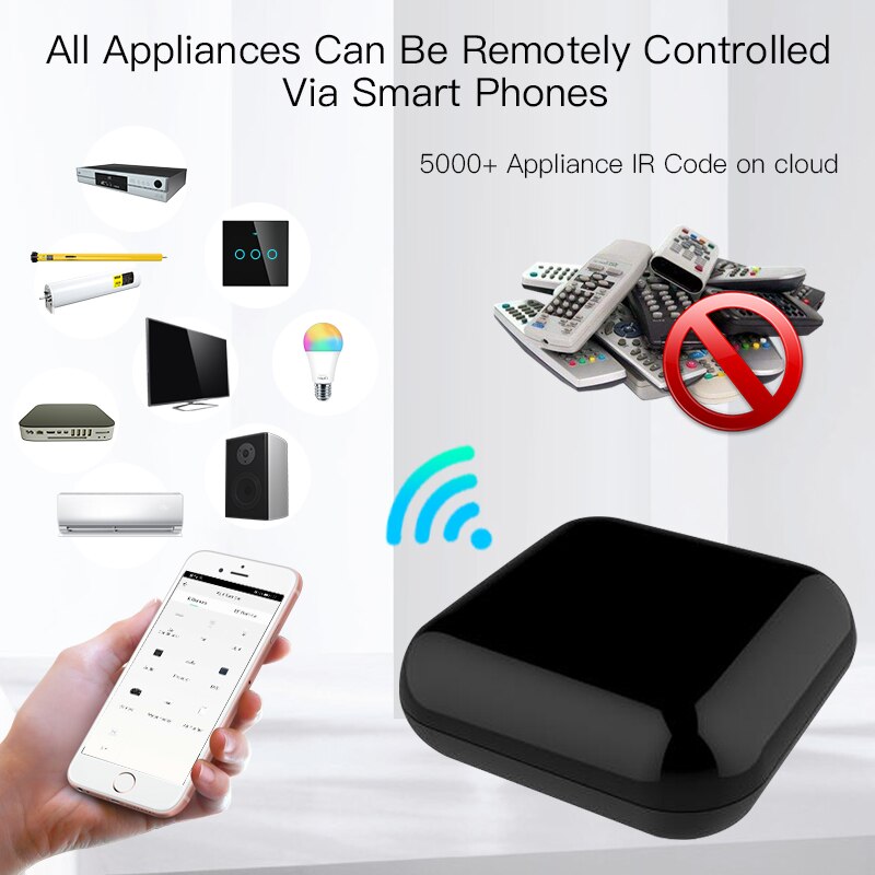 MOES Tuya WiFi IR RF Remote fo – обзор и цена Ir Blaster Universal