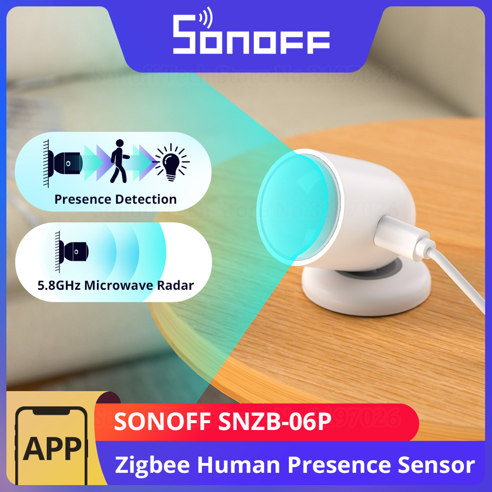 SONOFF SNZB-06P Zigbee Human P – обзор и цена Sonoff Basic Switch