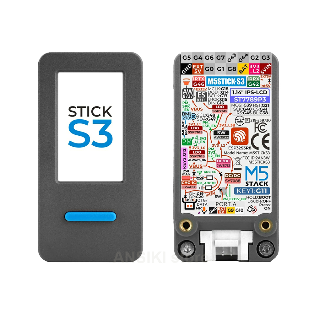 M5Stack M5StickS3 ESP32-S3 IoT – обзор и цена Smart Home Automation Diy