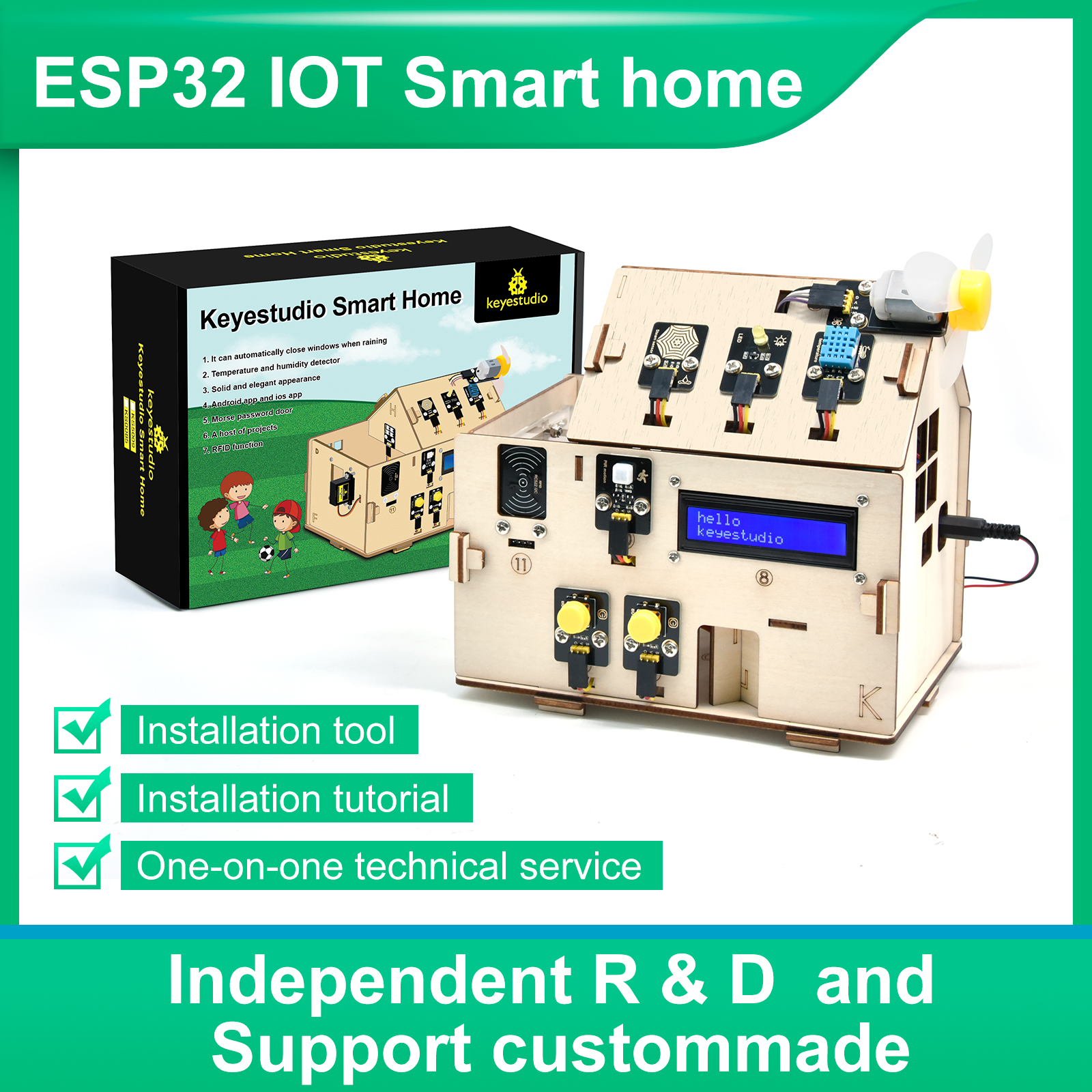 DIY Smart Home kit ESP32 Start – обзор и цена Home Automation Diy Projects