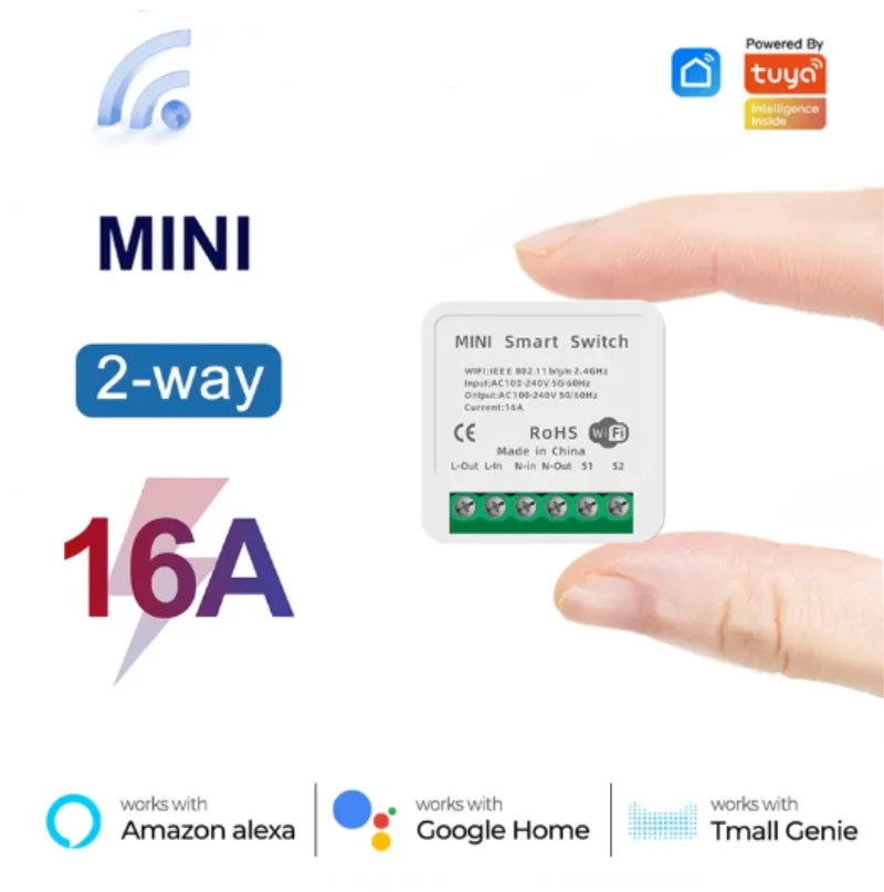 Mini 16A WiFi Switch Smart Lif – обзор и цена Home Automation Ideas