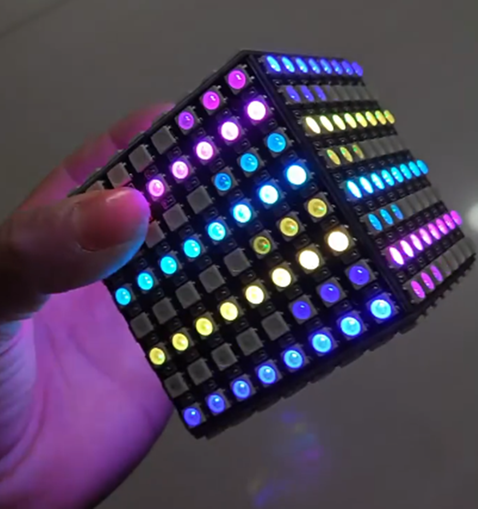 WS2812B 8x8 64Bit RGB LED Matr – обзор и цена Rgb Led Matrix 8X8