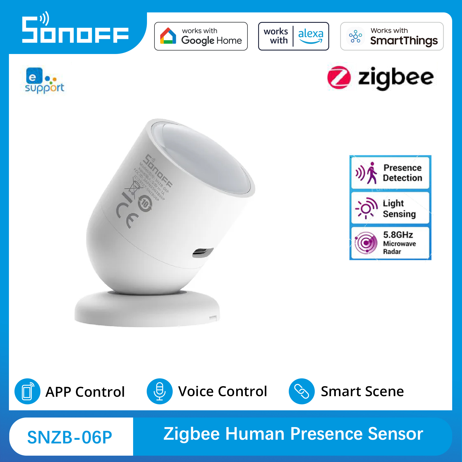 SONOFF SNZB 06P Zigbee Human P – обзор и цена Home Automation Ideas