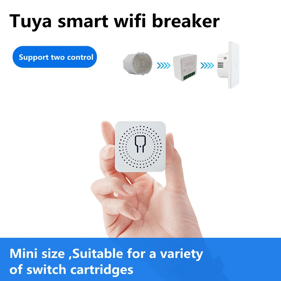 2 Way Control Tuya Mini 16A Wi – обзор и цена Smart Home Automation Diy