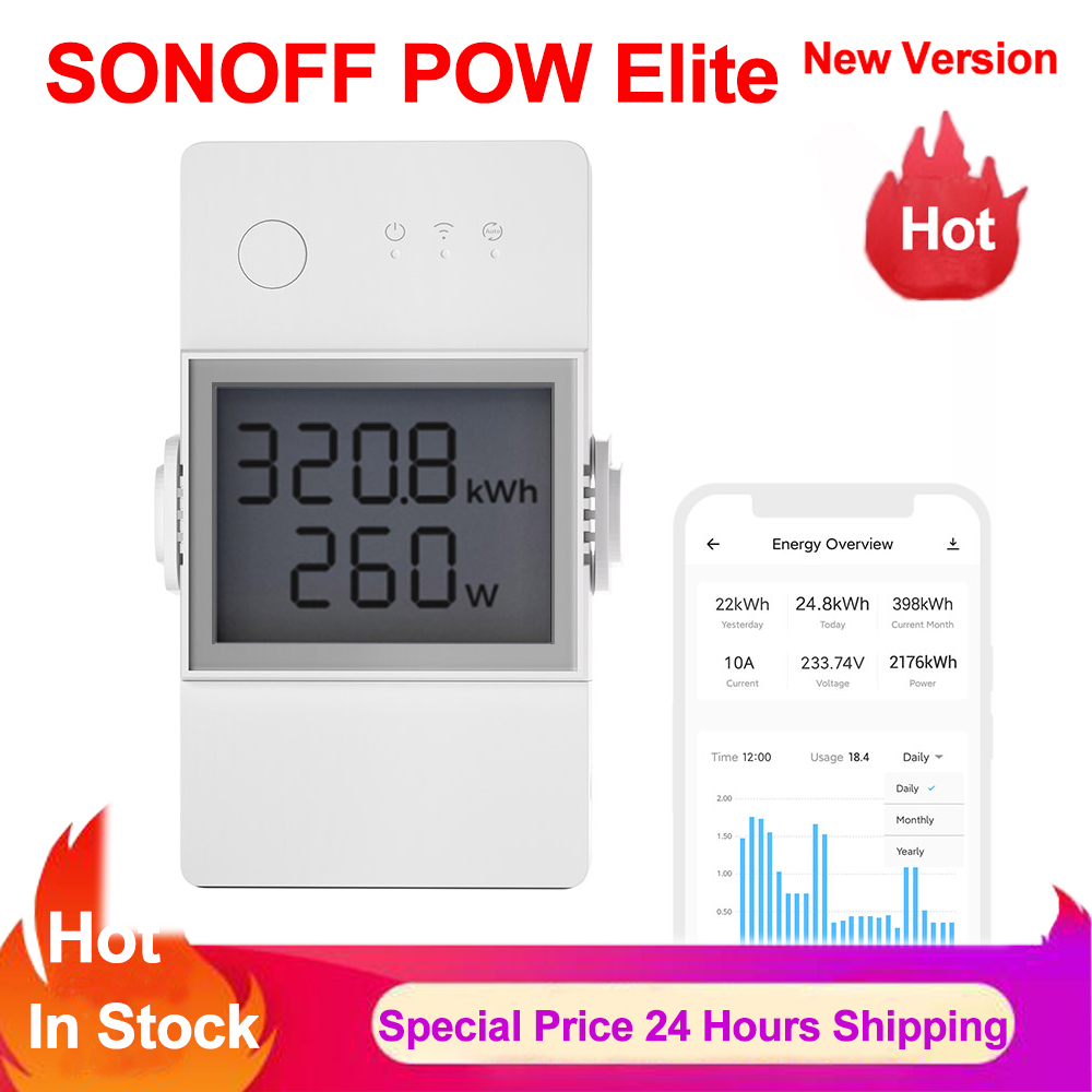 SONOFF POW Elite Smart Power M – обзор и цена Sonoff Basic Switch