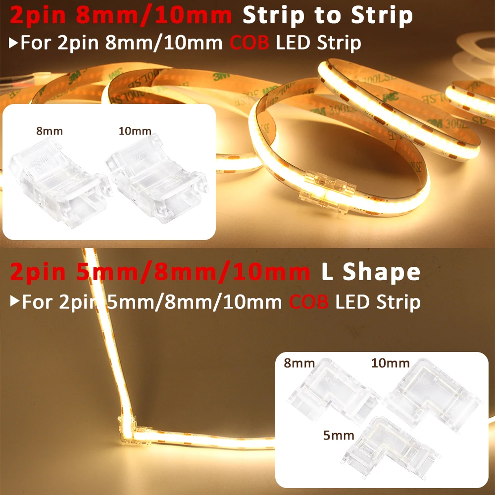 5PCS LED Strip Connector COB S – обзор и цена Rgb Led Matrix 8X8