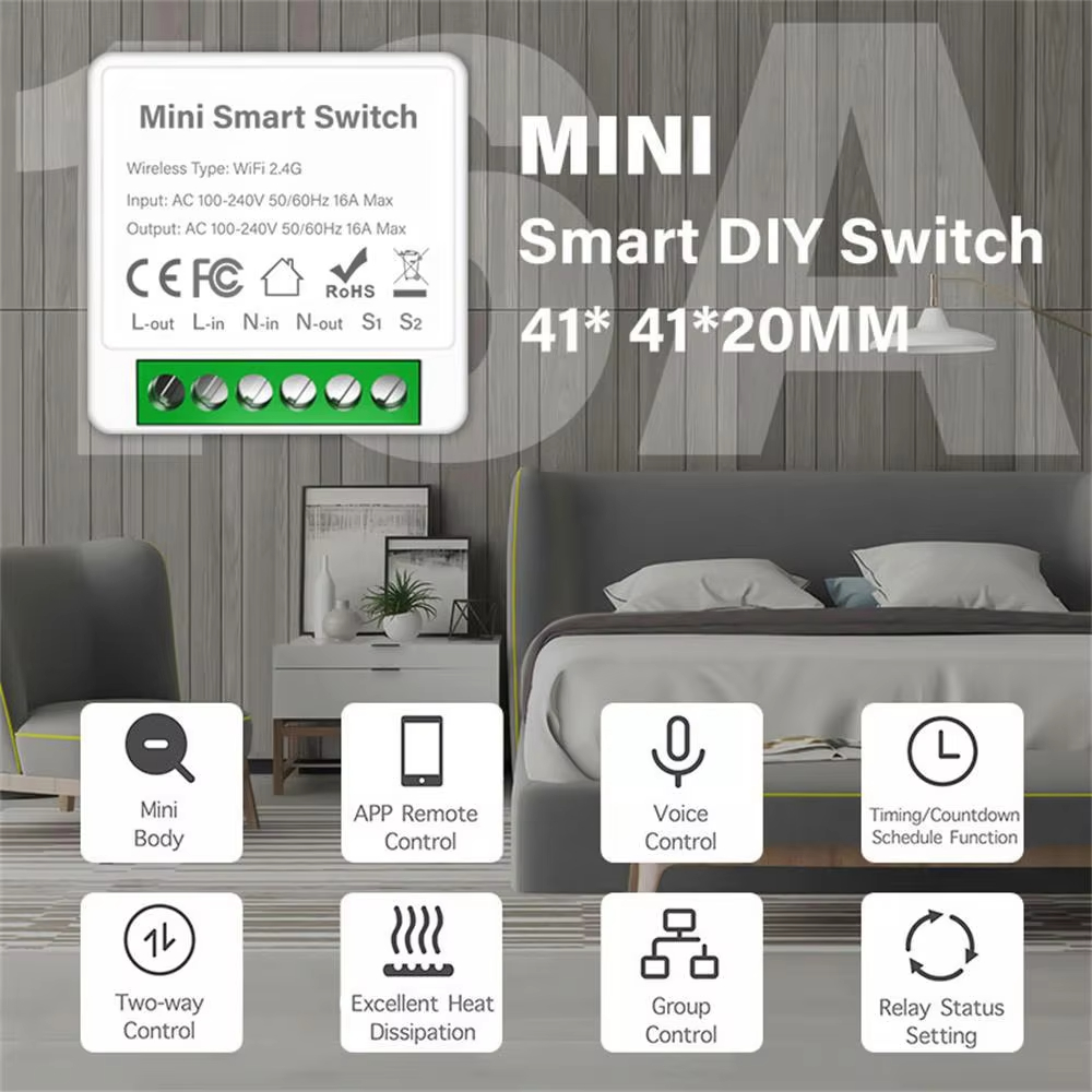 WiFi Zigbee3.0 Mini Smart Swit – обзор и цена Diy Home Automation Controller