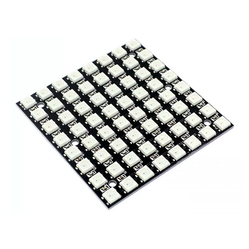 WS2812 LED 5050 RGB 8x8 64 Bit – обзор и цена Rgb Led Matrix 8X8