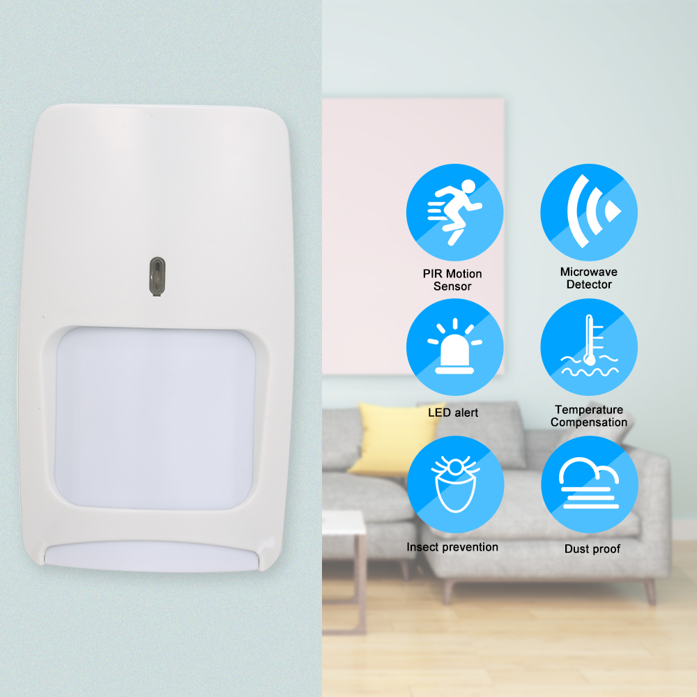 Wired Dual-tech Infrared Motio – обзор и цена Motion Sensor Pir Wired