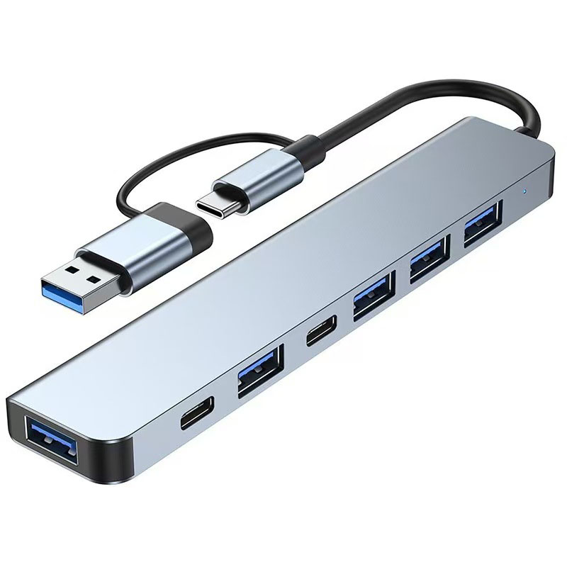 USB C Hub USB Splitter 8 in 1  – обзор и цена Home Assistant Sd