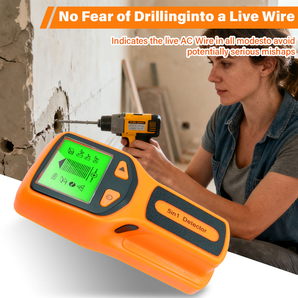 Wall Stud Detector 5 in 1 Hand – обзор и цена Water Leak Detector Wired
