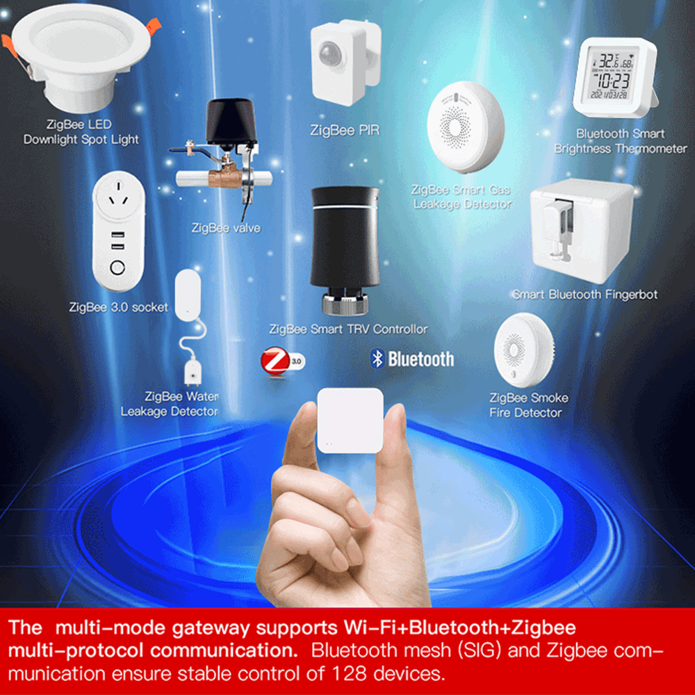Tuya Zigbee Wireless Hub Gatew – обзор и цена Smart Home Automation Diy
