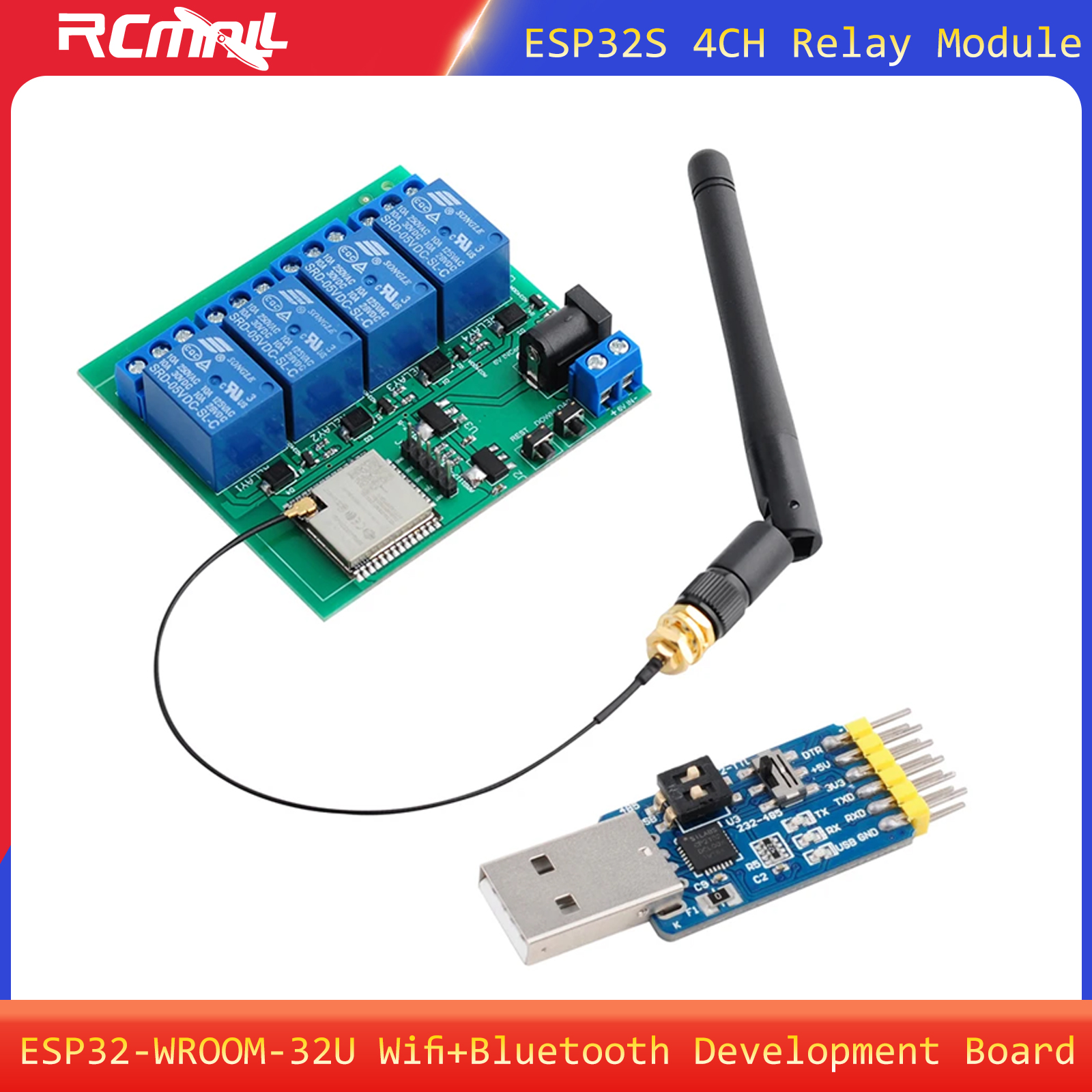 ESP32S 4CH Relay Module ESP32  – обзор и цена Home Automation Arduino