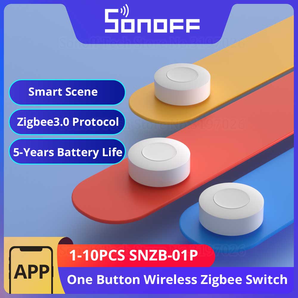 SONOFF SNZB-01P Smart Zigbee W – обзор и цена Sonoff Basic Switch