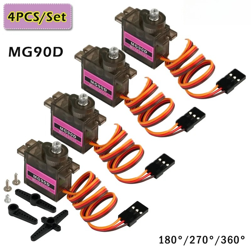 4CPS/Set 9g MG90D Micro Digita – обзор и цена Diy Automation