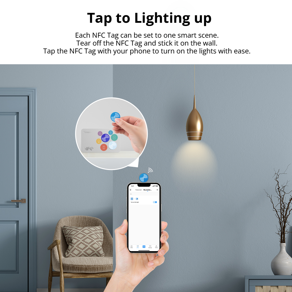 SONOFF NFC Tag Ntag215 Sticker – обзор и цена Sonoff Basic Switch