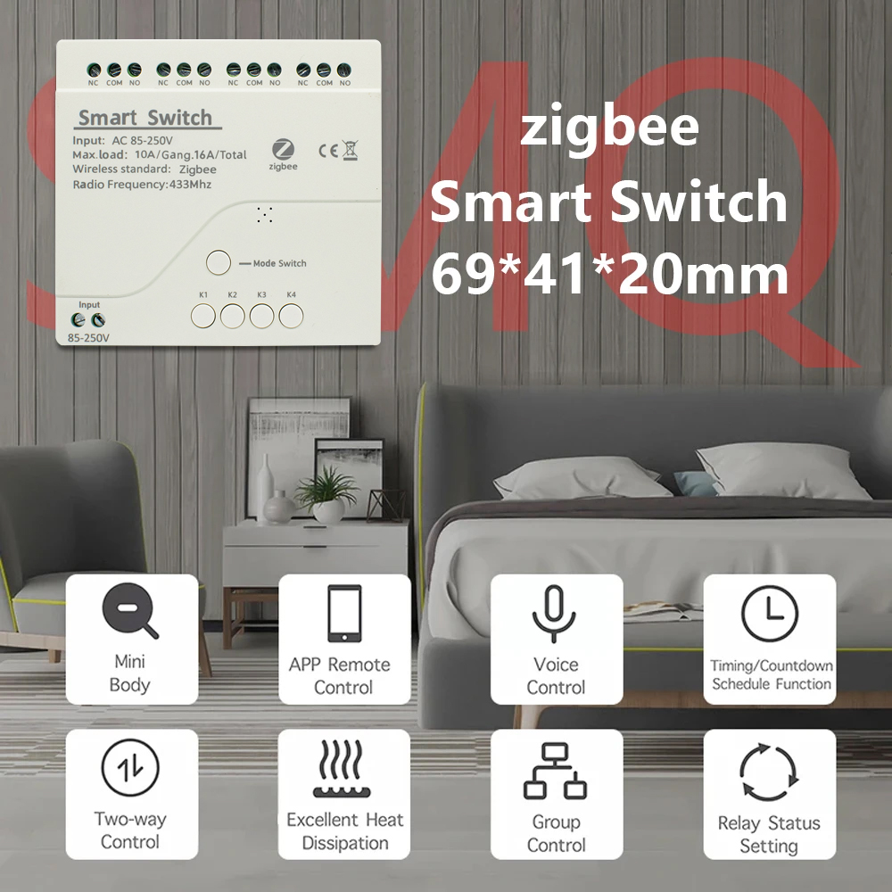 Zigbee Smart Switch Wifi Relay – обзор и цена Home Automation Ideas