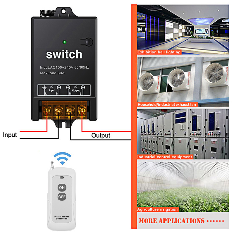 AC110V 220V 240V 30A Relay FR  – обзор и цена Home Automation Industry