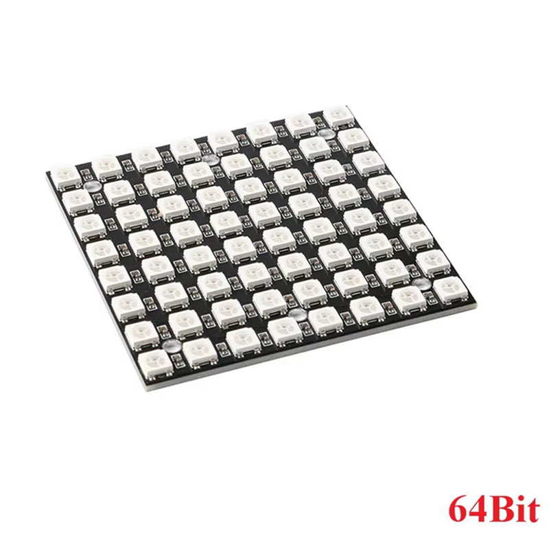 【FLASH DEAL】3X WS2812 LED 5050 – обзор и цена Rgb Led Matrix 8X8