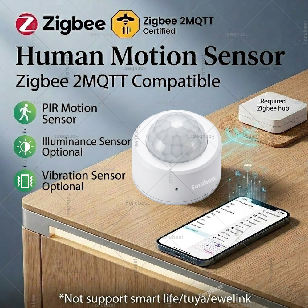 Zigbee 3.0 PIR Motion Sensor H – обзор и цена Smart Home Automation Diy