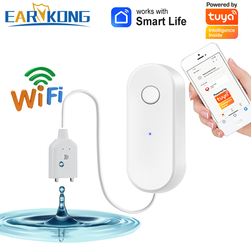 Tuya WiFi Smart Water Leak Sen – обзор и цена Water Leak Detector Wired