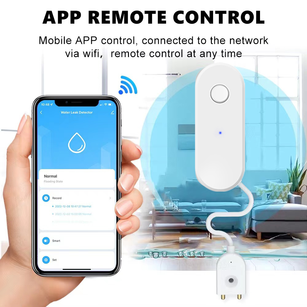 Tuya WiFi Smart Water Leak Sen – обзор и цена Water Leak Detector Wired