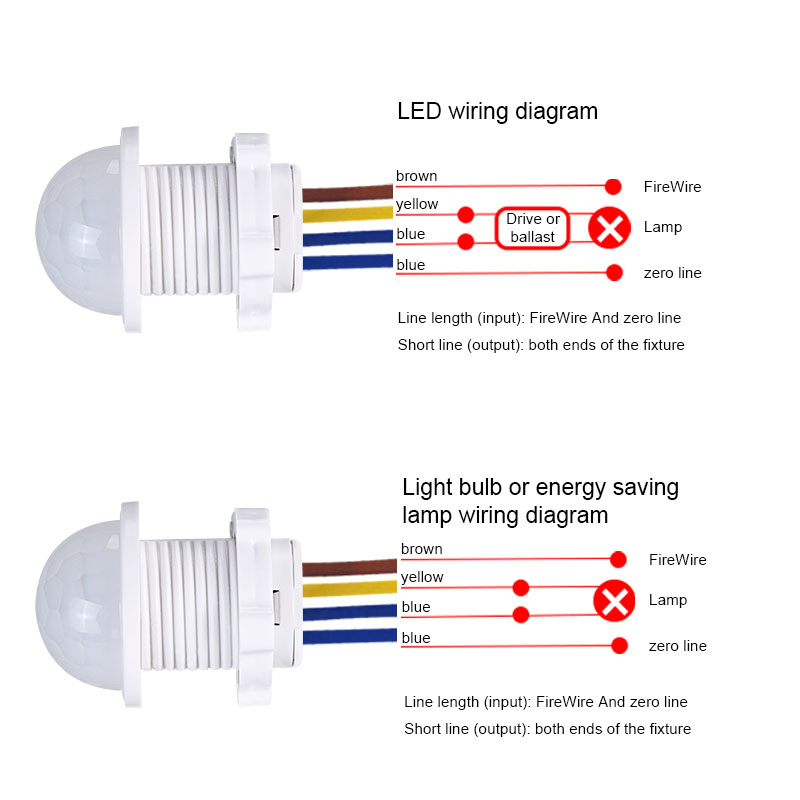 Time Delay PIR Infrared Body M – обзор и цена Motion Sensor Pir Wired