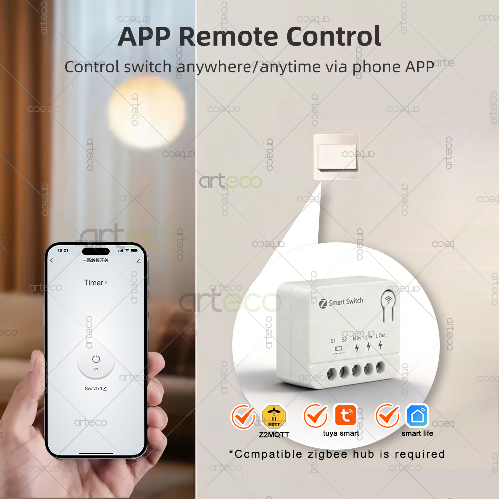 10A Zigbee Mini Smart Switch M – обзор и цена Home Automation Diy