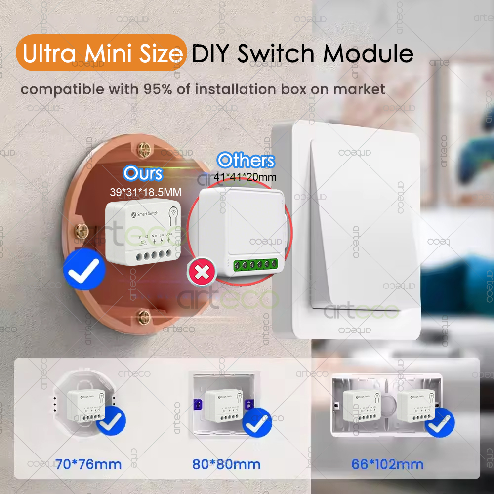 10A Zigbee Mini Smart Switch M – обзор и цена Home Automation Diy
